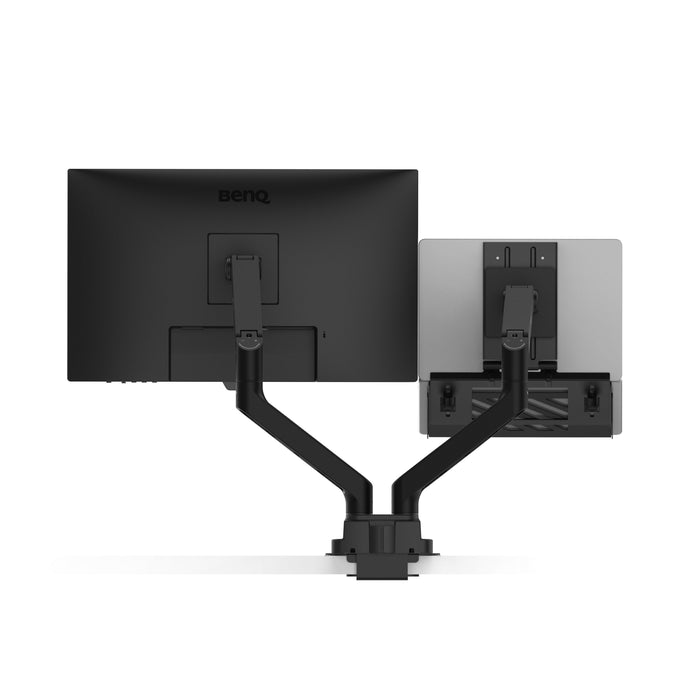 Benq Ltb01 Bandeja Plegable Para Portátiles Para Brazos De Monitor. Montaje Vesa 75 × 75 Mm Compatible Con Portátiles De 12 A 17 Pulgadas. Paneles De Protección Y Almohadillas.