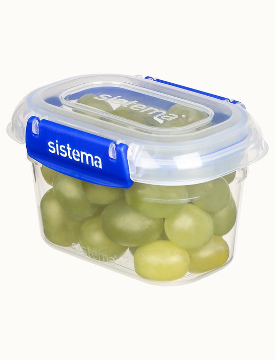 EAN 9414202885432 - Sistema 881543 recipiente de almacenar comida Ovalado Contenedor 0,4 L Azul, Transparente 3 pieza(s) imagen 4