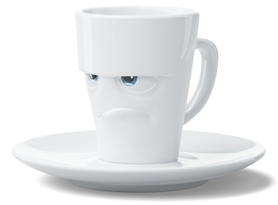 Fiftyeight Espresso Mug Con Henkel 80ml - Grummelig Blanco