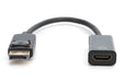 EAN 4016032292296 - Digitus DB-340400-001-S adaptador de cable de vídeo 0,15 m HDMI tipo A (Estándar) Negro imagen 3