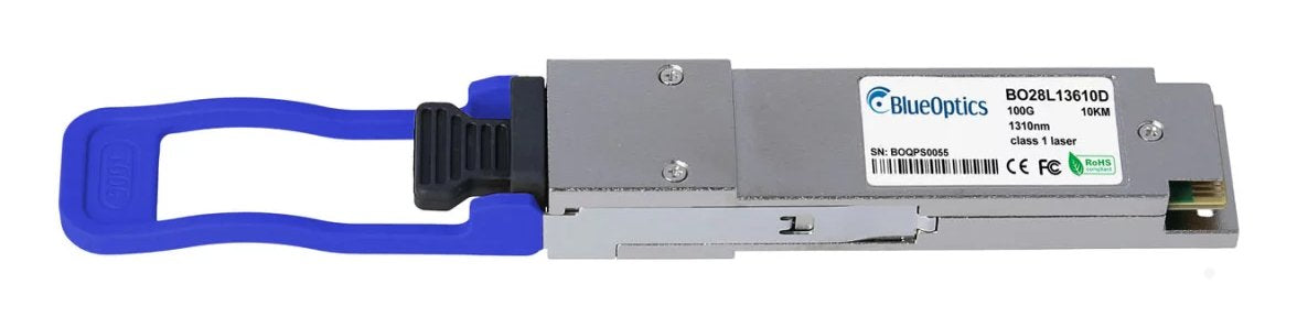 Blueoptics Dell Networking 407-Bbvo Blueoptics Bo28l13602d Qsfp28 Transceiver, 100gbase-Cwdm4, Singlemode Fiber, 4xwdm, 2km