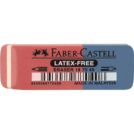 EAN 9556089770408 - Faber-Castell 187040 goma Azul, Rojo 1 pieza(s) imagen 1