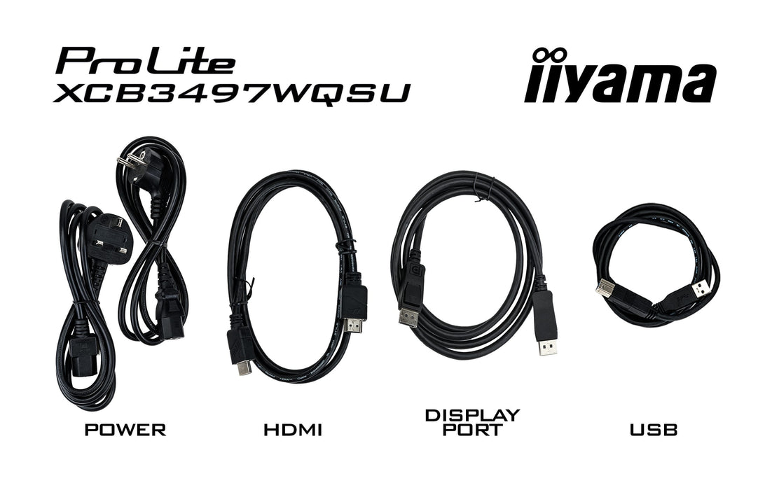 EAN 4948570125135 - iiyama ProLite XCB3494WQSU-B1 pantalla para PC 86,4 cm (34") 3440 x 1440 Pixeles UltraWide Quad HD LED Ne imagen 9