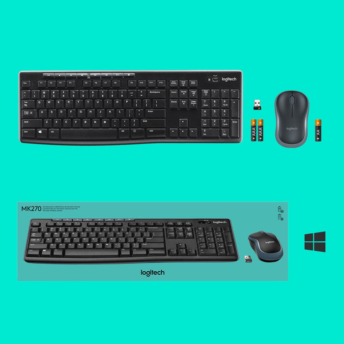 EAN 5099206039148 - Logitech 920-004508 teclado Ratón incluido Hogar RF inalámbrico QWERTY Internacional de EE.UU. Negro imagen 9