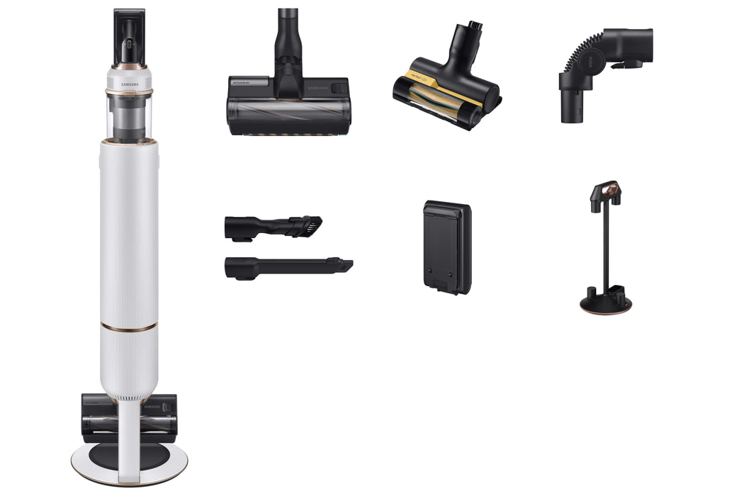 EAN 8806095108926 - Samsung VS20B95823W Aspiradora escoba 2 en 1 Batería Secar Sin bolsa Negro, Blanco imagen 1