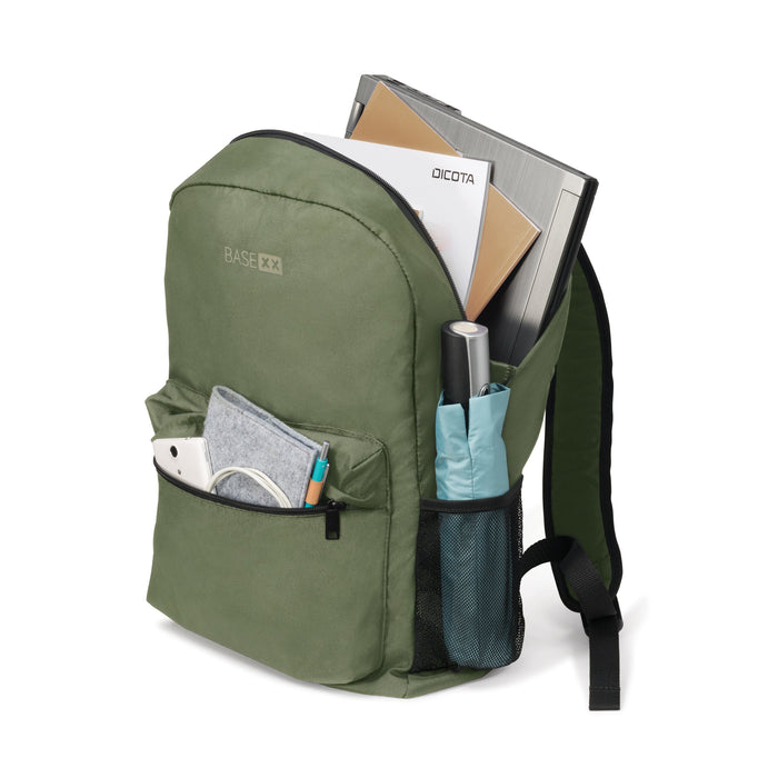EAN 7640186417303 - BASE XX D31965 maletines para portátil 39,6 cm (15.6") Mochila Verde, Oliva imagen 4