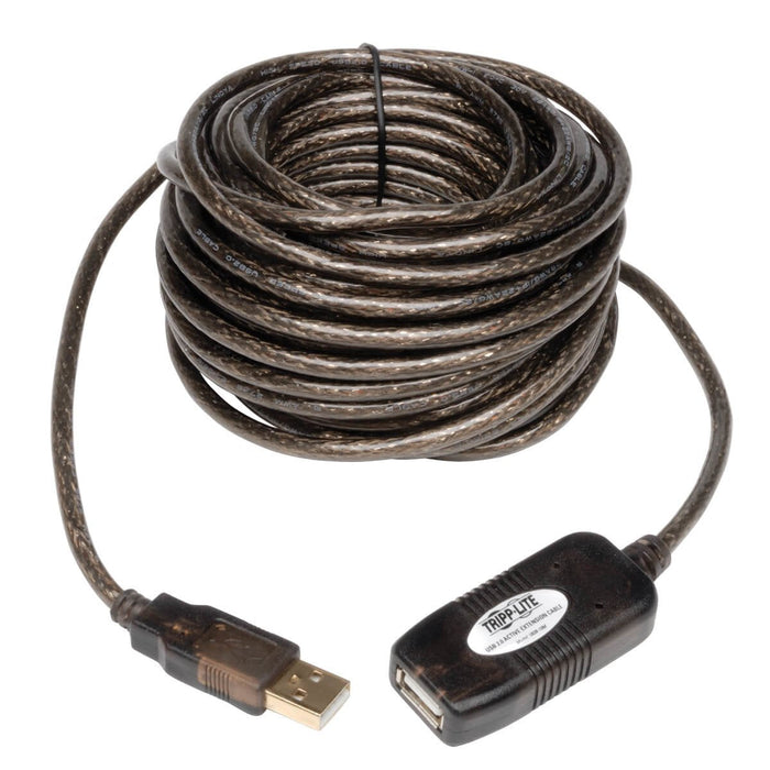 Tripp Eaton Tripp Lite Series 10m Usb 2.0 Hi-Speed Active Extension Repeater Cable Usb-A M/F 33 33ft 10 Meter - Cable Alargador Usb - Usb (M)