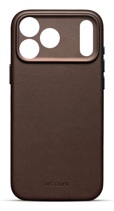 Decoded Leather Backcover Iphone 17 Pro Max Chocolate Brown