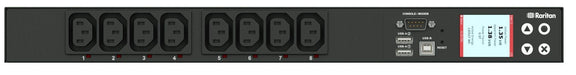 EAN 785813015419 - Raritan PX3-5190R unidad de distribución de energía (PDU) 8 salidas AC 1U Negro imagen 5