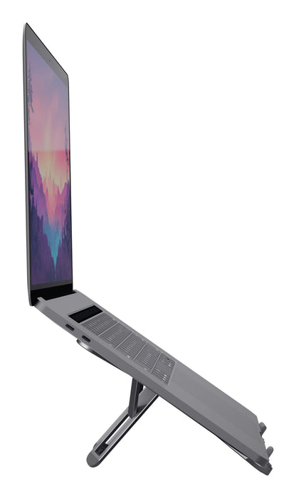 EAN 8713439256475 - Trust Macy Soporte para ordenador portátil y tableta Aluminio, Gris 43,9 cm (17.3") imagen 8