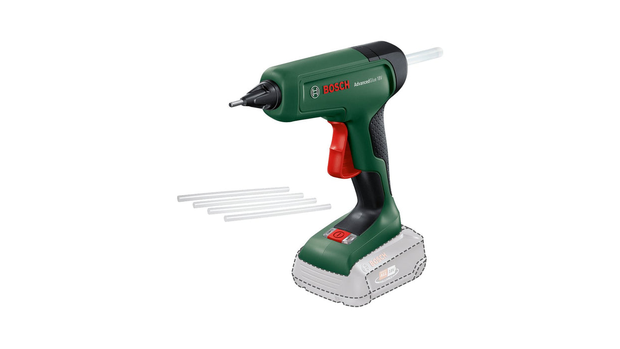 EAN 4059952558172 - Bosch AdvancedGlue 18V Pistola de cola termofusible Verde imagen 3