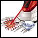 EAN 4006825626223 - Einhell GE-CG 12 Li WT tijera de césped inalámbrica 10 cm 12 V Ión de litio Negro, Rojo imagen 6