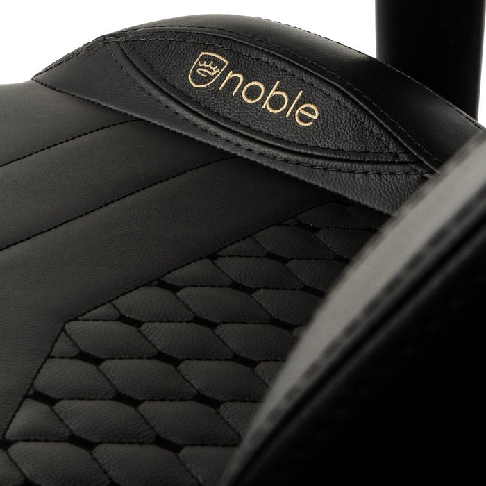 Noblechairs Epic Echtleder Gaming Silla - Negro