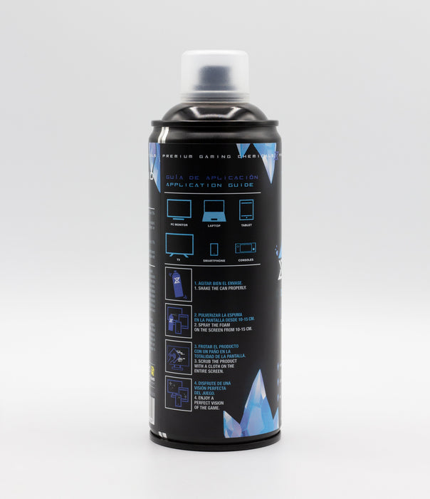 Synctech Espuma Activa Diamond Spray 400ml Para Limpieza De Pantallas Pulverizacion Micronizada Secado Rapido 8001s0020