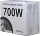 EAN 4260133129115 - Inter-Tech SL-700 Plus unidad de fuente de alimentación 700 W 20+4 pin ATX ATX Plata imagen 5