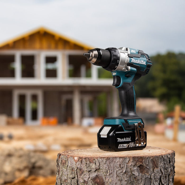 EAN 0088381775663 - Makita DHP489RTJ destornillador eléctrico y llave de impacto 1800 RPM Negro, Azul imagen 19