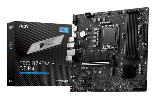 EAN 4711377030991 - MSI PRO B760M-P DDR4 placa base Intel B760 LGA 1700 micro ATX imagen 1