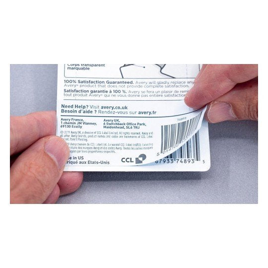 EAN 5014702139918 - Avery L4610-25 etiqueta autoadhesiva Rectángulo Permanente Blanco 25 pieza(s) imagen 5