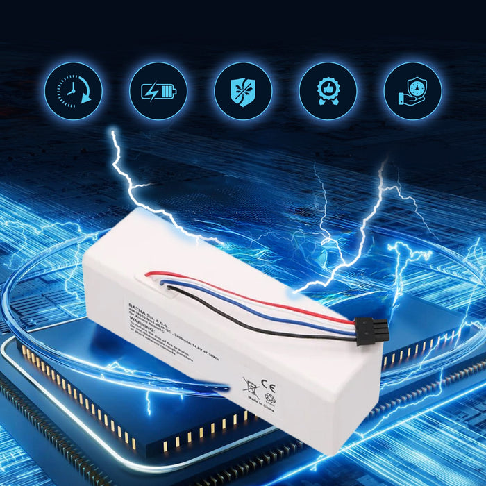 Bateria Xiaomi Robot 1c Inr18650 Ma1-4s1p-Sc, 3200mah, 47.36wh
