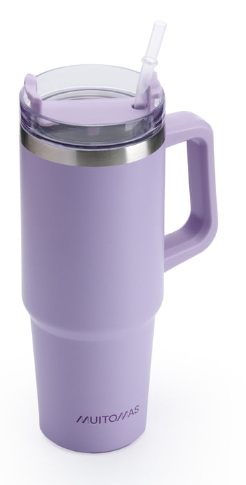 EAN 8021735219231 - Muitomas TRAVELMUG900VL taza de viaje 900 ml Violeta Acero inoxidable imagen 4