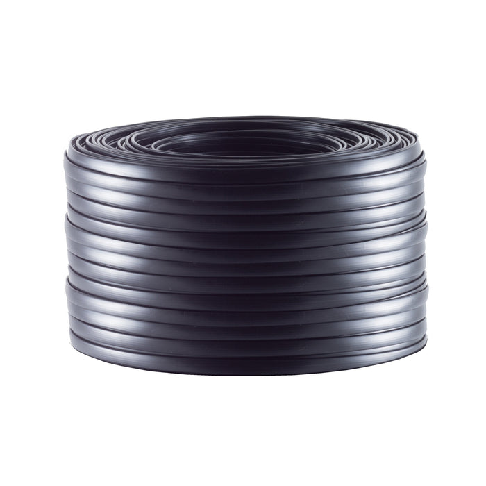 S-Impuls Cable Telefónico 4-Adrig Plano Negro 25m