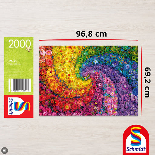 EAN 4001504597443 - Schmidt® Spiele 59744 puzzle Puzzle rompecabezas 2000 pieza(s) Flora y fauna imagen 2
