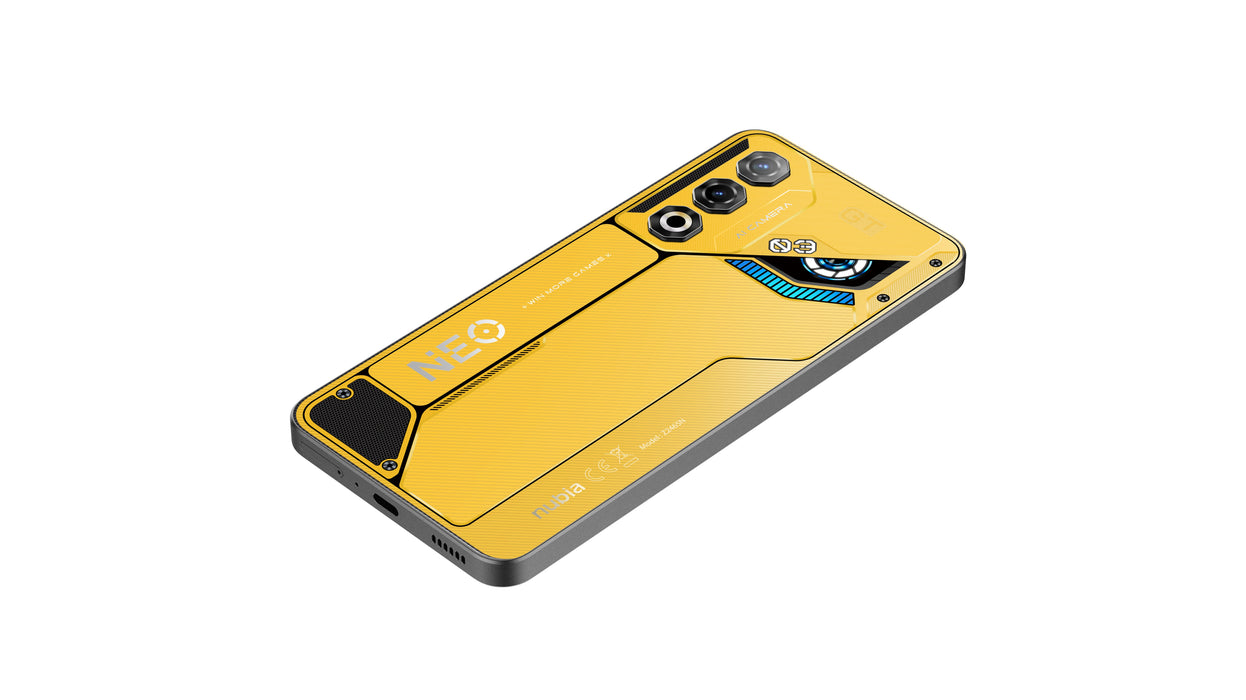 EAN 6902176150012 - ZTE Nubia Neo 3 GT 5G 17,3 cm (6.8") SIM doble USB Tipo C 12 GB 256 GB 6000 mAh Amarillo imagen 4