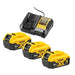 EAN 5035048790052 - DeWALT DCB1104P3-QW cargador y batería cargable Juego de cargador y baterías imagen 1