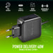 EAN 8435430620085 - NGS ﻿﻿W-45W TYPEC Portátil, Smartphone, Tableta Negro Corriente alterna Interior imagen 7