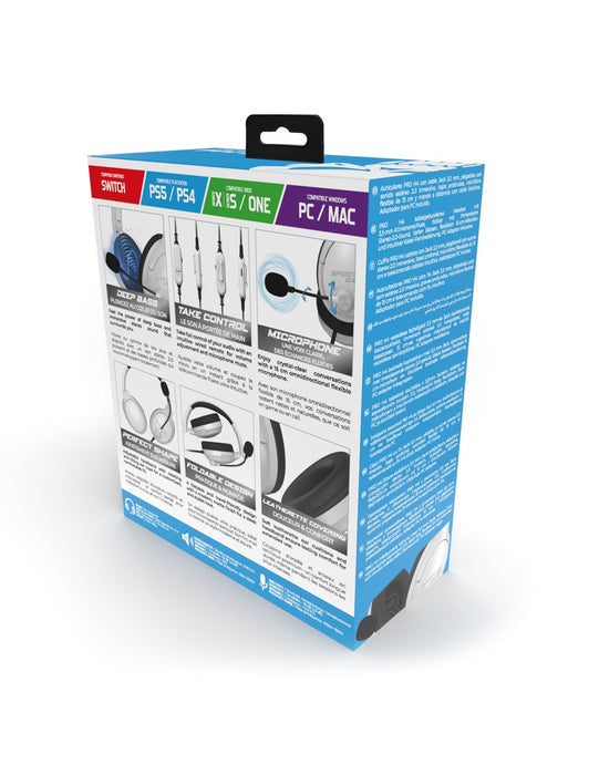 EAN 3700104434394 - Spirit of Gamer Pro H4 Auriculares Alámbrico Diadema Juego Blanco imagen 3