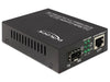 EAN 4043619861804 - DeLOCK 86180 convertidor de medio 1000 Mbit/s Negro imagen 1