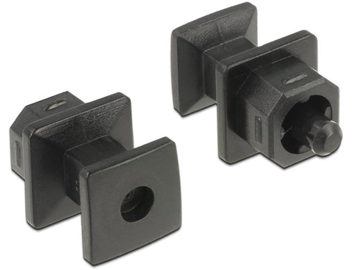 EAN 4043619640232 - DeLOCK 64023 tapa de seguridad para enchufe Negro 10 pieza(s) imagen 1