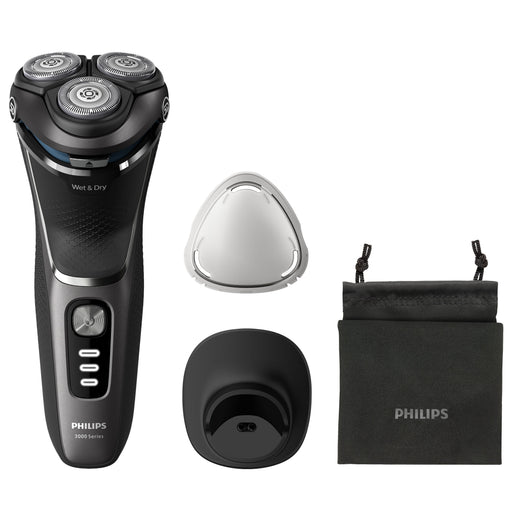 EAN 8720689018630 - Philips S3343/13 afeitadora Máquina de afeitar de rotación Recortadora Negro, Cromo imagen 2
