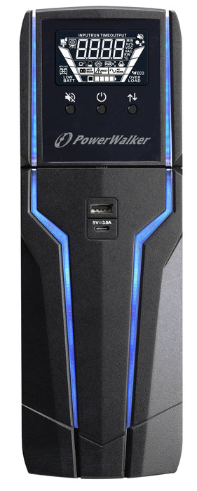 EAN 4260074982787 - PowerWalker VI 1500 GXB IEC sistema de alimentación ininterrumpida (UPS) Línea interactiva 1,5 kVA 900 W  imagen 3