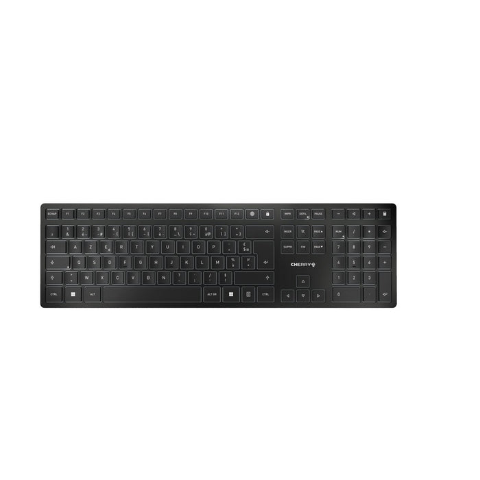 EAN 4025112097188 - CHERRY KW 9100 SLIM teclado Universal RF Wireless + Bluetooth AZERTY Francés Negro imagen 1