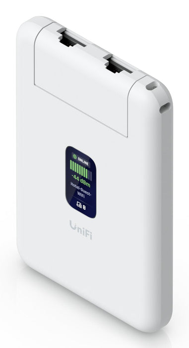 Ubiquiti Utr Router De Viaje Ultradelgado Wifi 5 Con Dos Antenas Wifi Integradas Que Extiende Instant&Aacute Neamente Su Unifi Network Dondequiera Que Est&Eacute , Brindando Conectividad Segura Y Familiar A Ubicaciones Remotas