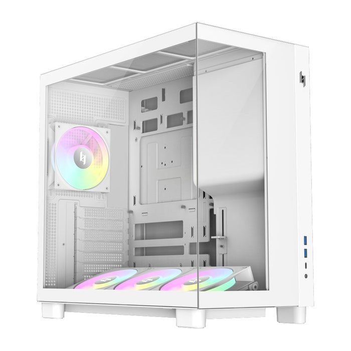 EAN 6931858712088 - GameMax NEX C53 WH carcasa de ordenador Blanco imagen 2