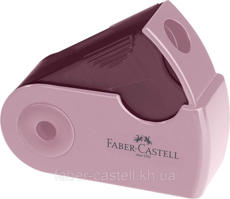 EAN 6933256657749 - Faber-Castell 182774 sacapuntas Sacapuntas manual Negro, Azul, Rosa imagen 4