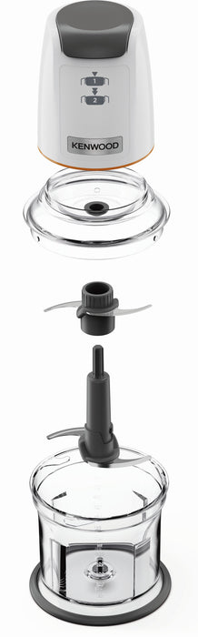 Kenwood Chp61.000wh Easychop Zerkleinerer Con Vier Klingen, 500w, Blanco