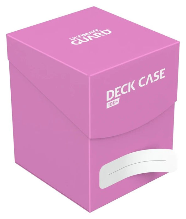Caja De Cartas Ultimate Guard Deck Case 100+ Tamaño Estándar Fucsia
