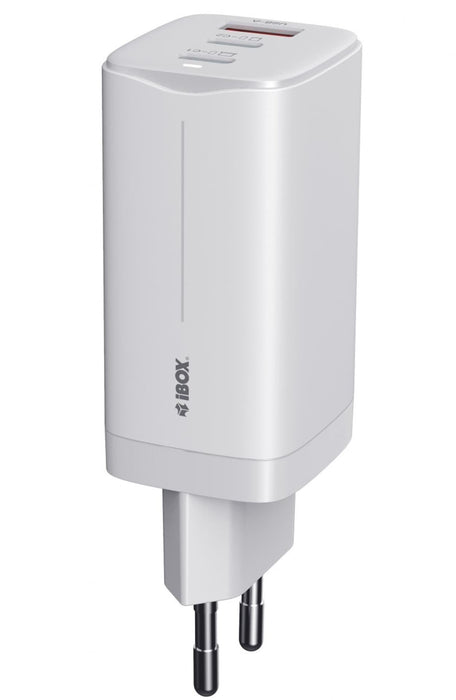 EAN 5903968680602 - iBox ILUC65W cargador de dispositivo móvil Universal Blanco Corriente alterna Carga rápida Interior imagen 12