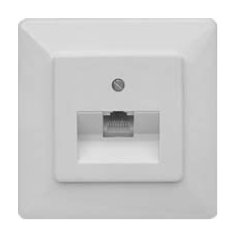 EAN 4027639006926 - ZE Kommunikationstechnik 1-628.01.8.11 toma de corriente Blanco imagen 1