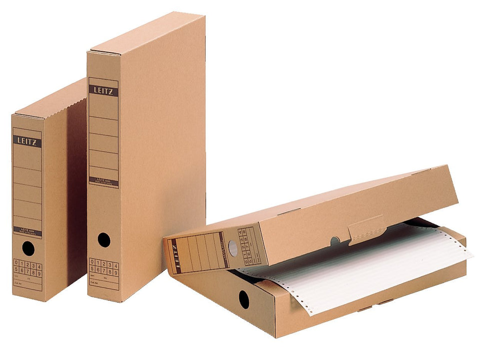 Leitz Archivboxen Para Lose Dokumente 7,0 X 26,5 X 32,5 Cm