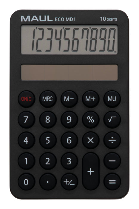 EAN 4002390092739 - MAUL ECO MD1 calculadora Bolsillo Calculadora básica Negro imagen 1