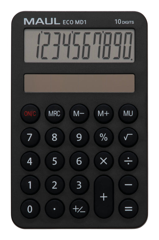 EAN 4002390092739 - MAUL ECO MD1 calculadora Bolsillo Calculadora básica Negro imagen 1