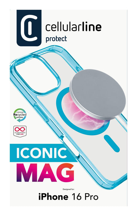 EAN 8018080483479 - Cellularline 8018080483479 funda para teléfono móvil 16 cm (6.3") Azul claro imagen 2