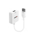 EAN 4002888381468 - Lindy 38146 adaptador de cable de vídeo HDMI tipo A (Estándar) DisplayPort Blanco imagen 1