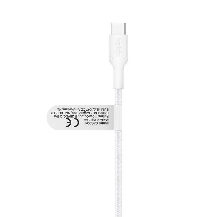 Belkin Boostcharge Pro 140w 1,5m Usb-C Kabel Weiss  Cac004hq1.5mwh