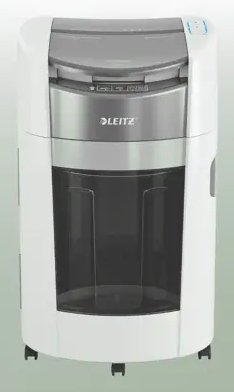 Trituradora Leitz 80410000 Iq Optimax Autofeed 300, P5, 300 Hojas, Cubo De 25 L