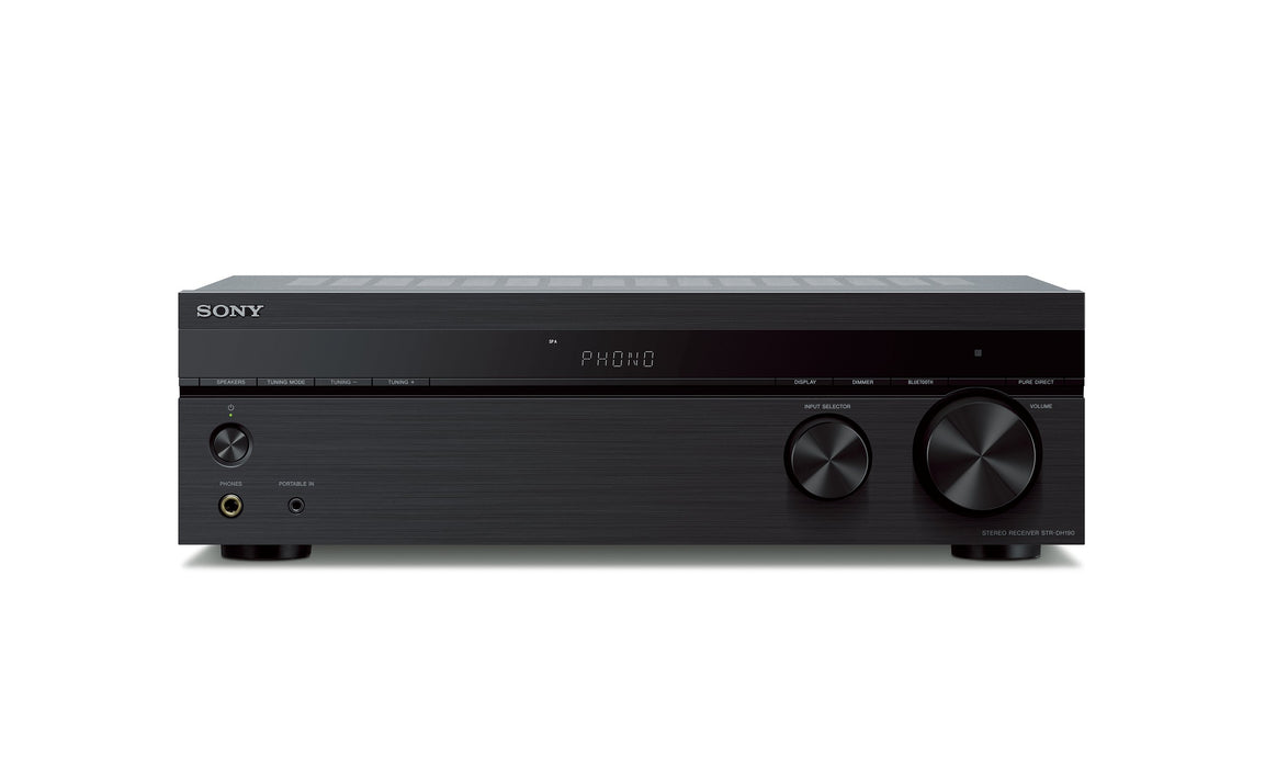 EAN 4548736068124 - Sony STR-DH190 receptor AV 100 W 2.0 canales Estéreo Negro imagen 2